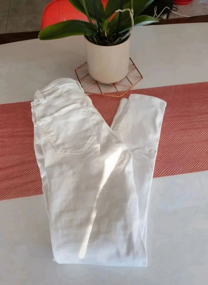Jean blanco zara talla 36 – photo 3